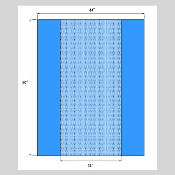 Table Cover, Standard Fold
