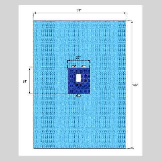 Pediatric Laparatomy Drape