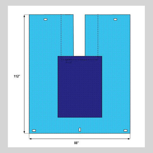 Cardiovascular Underleg Drape