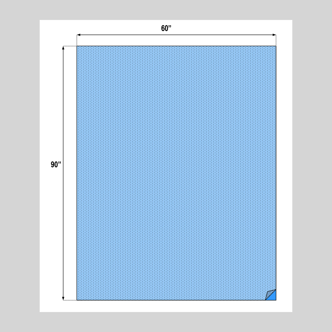 Table Cover, Standard Fold