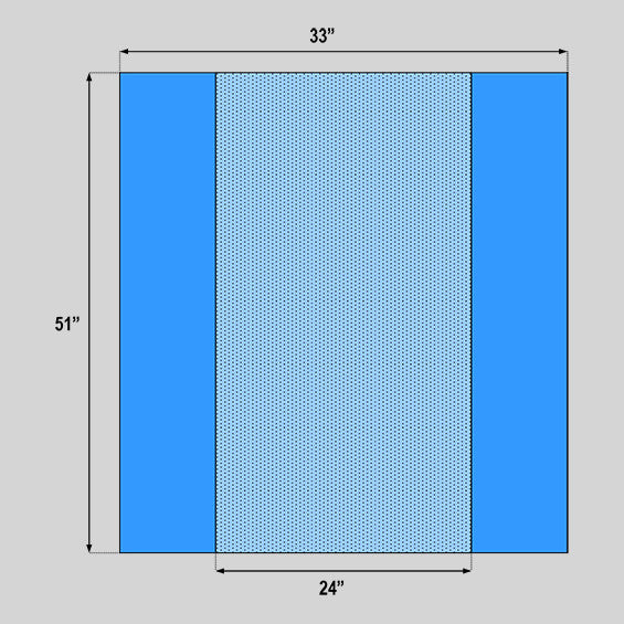 Table Cover, Standard Fold