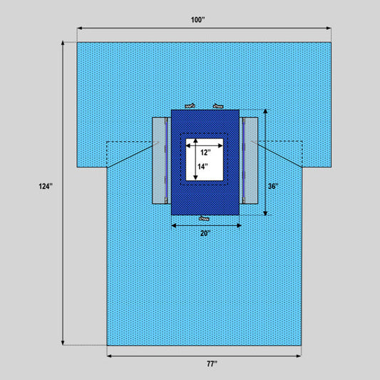 Laparoscopic Abdominal Drape