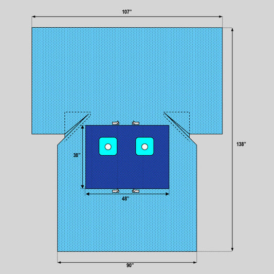 Bilateral Limb T Drape