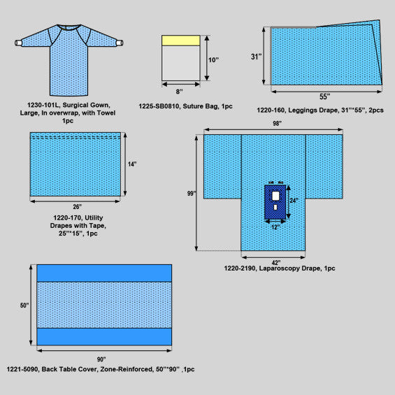 Laparoscopy Surgical Pack - Special Order