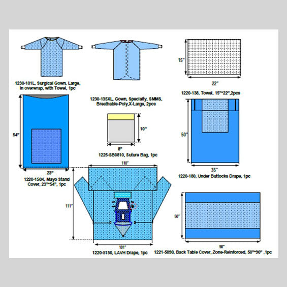 LAVH Surgical Pack - Special Order