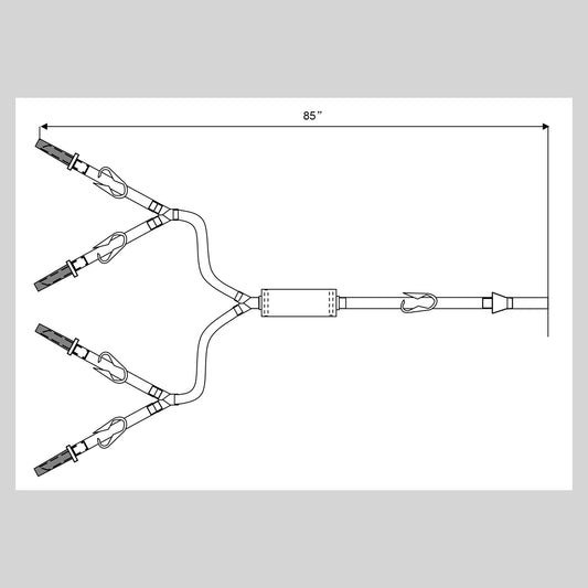 Irrigation Set, 4-Lead TUR