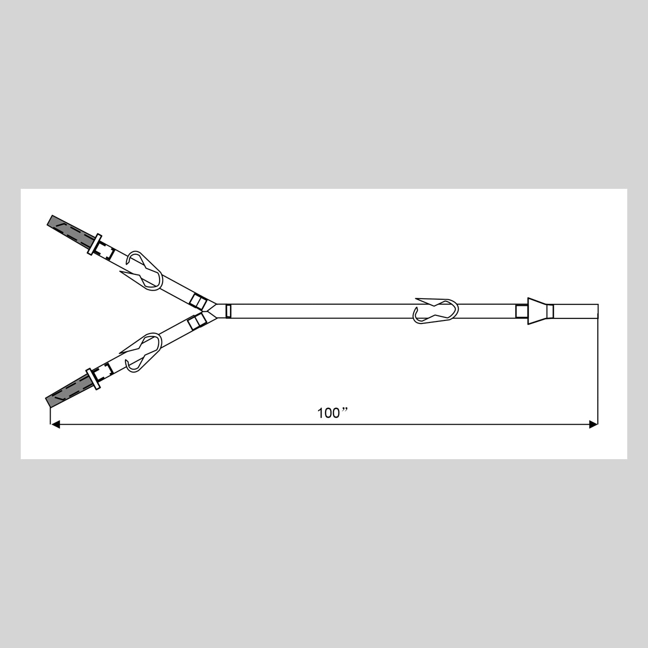 Irrigation Set, 2-Lead Anthroscopic