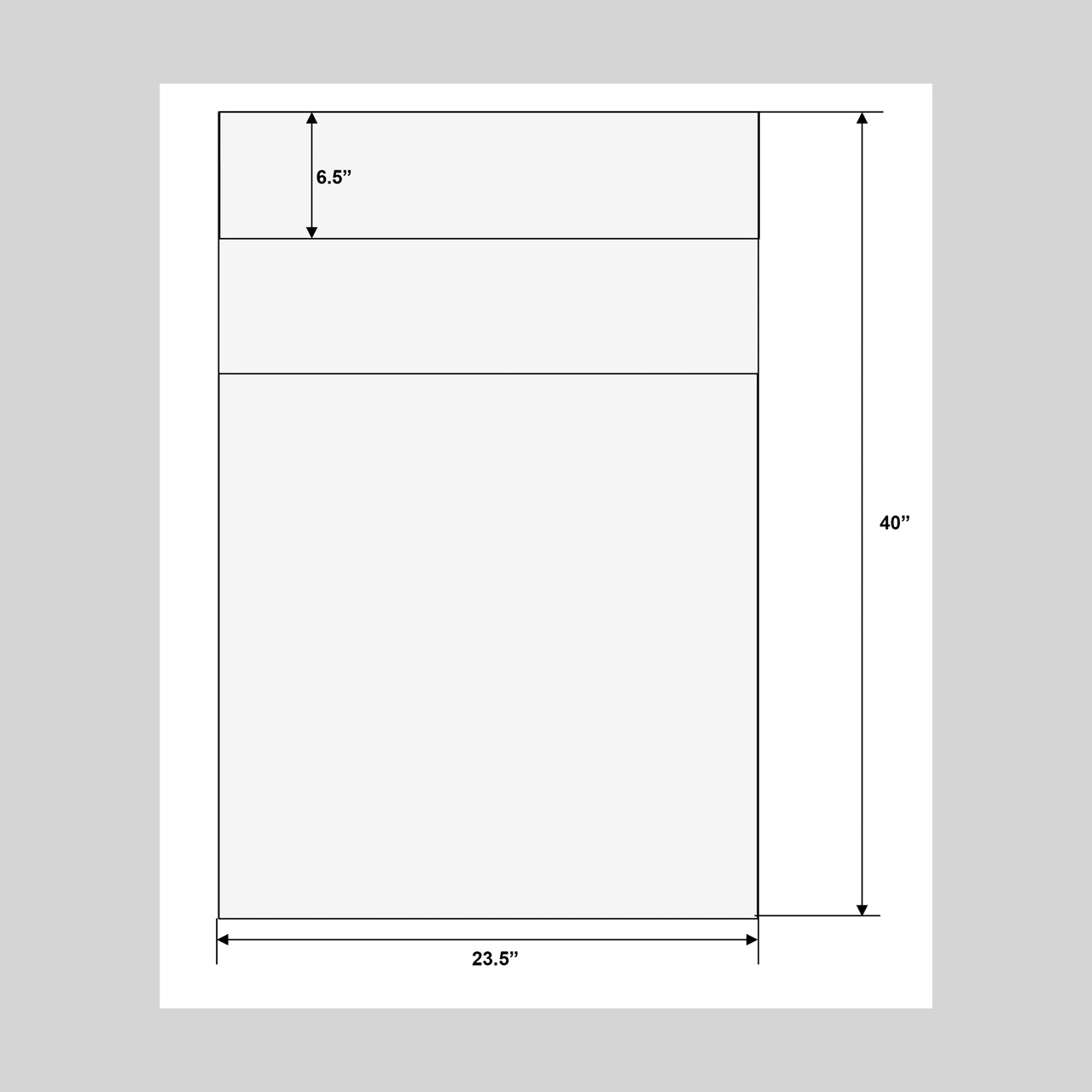 X-Ray Cassette Drape